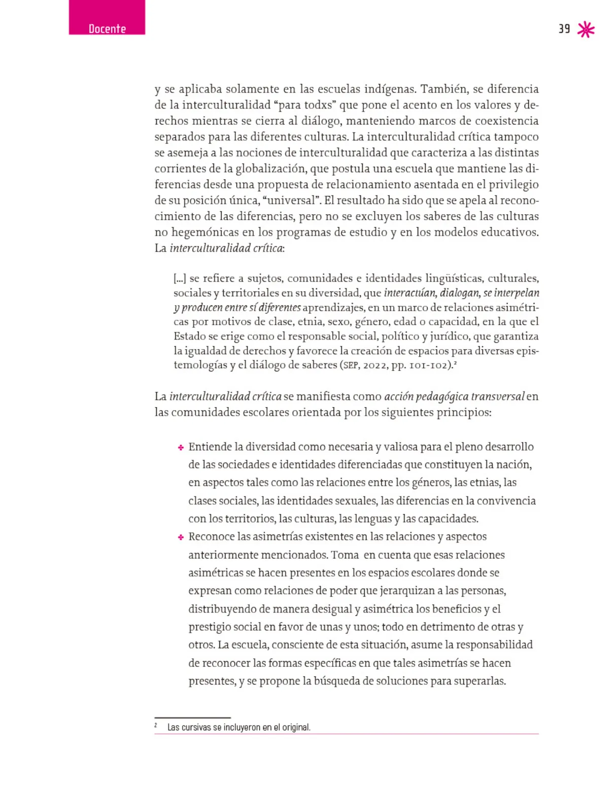 Miniatura página 40 de Un libro sin recetas, para la maestra y el maestro. Fase 5  Libro de Educación Primaria Grado 5°, 6°  Ciclo Escolar 2025 - 2026