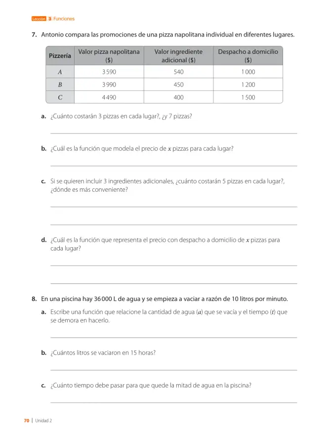 Página 72 de Matemática – Octavo Básico | Texto del Estudiante MINEDUC – Descargar PDF · 2024