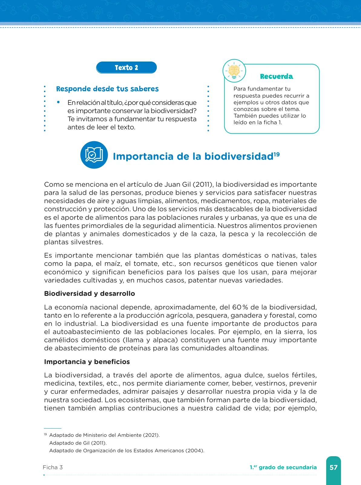 Miniatura página 59 de Fichas de aprendizaje de Comunicación 1 · 2024