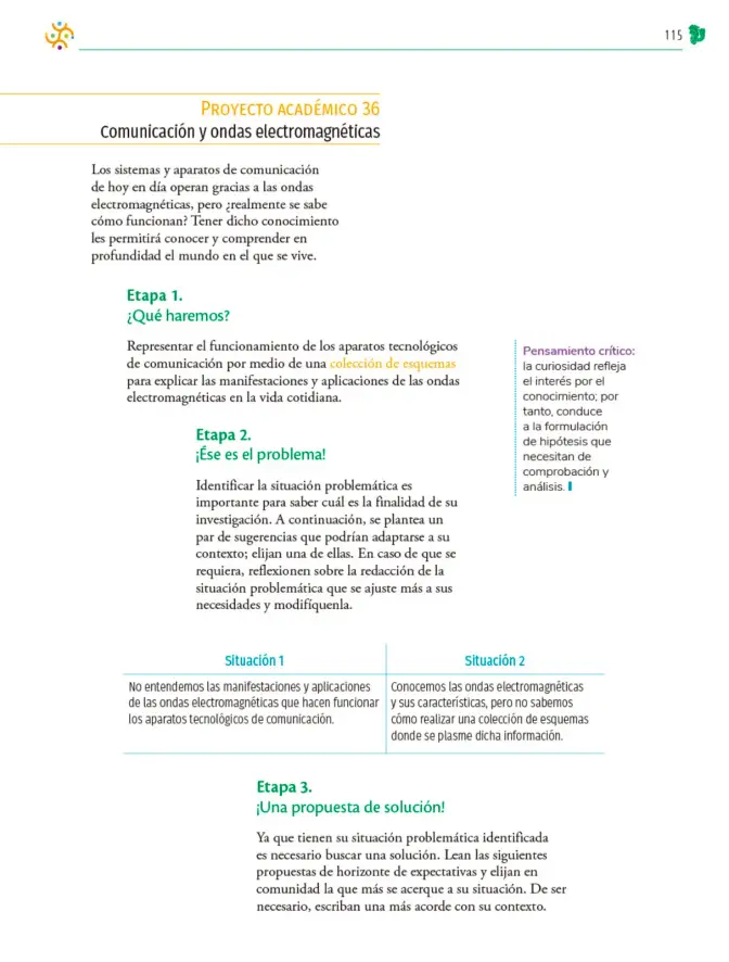 Página 116 de Colección Sk´asolil. Nuestro libro de Proyectos. Tomo III. Libro de Educación Telesecundaria Grado 2° Ciclo Escolar 2025 - 2026