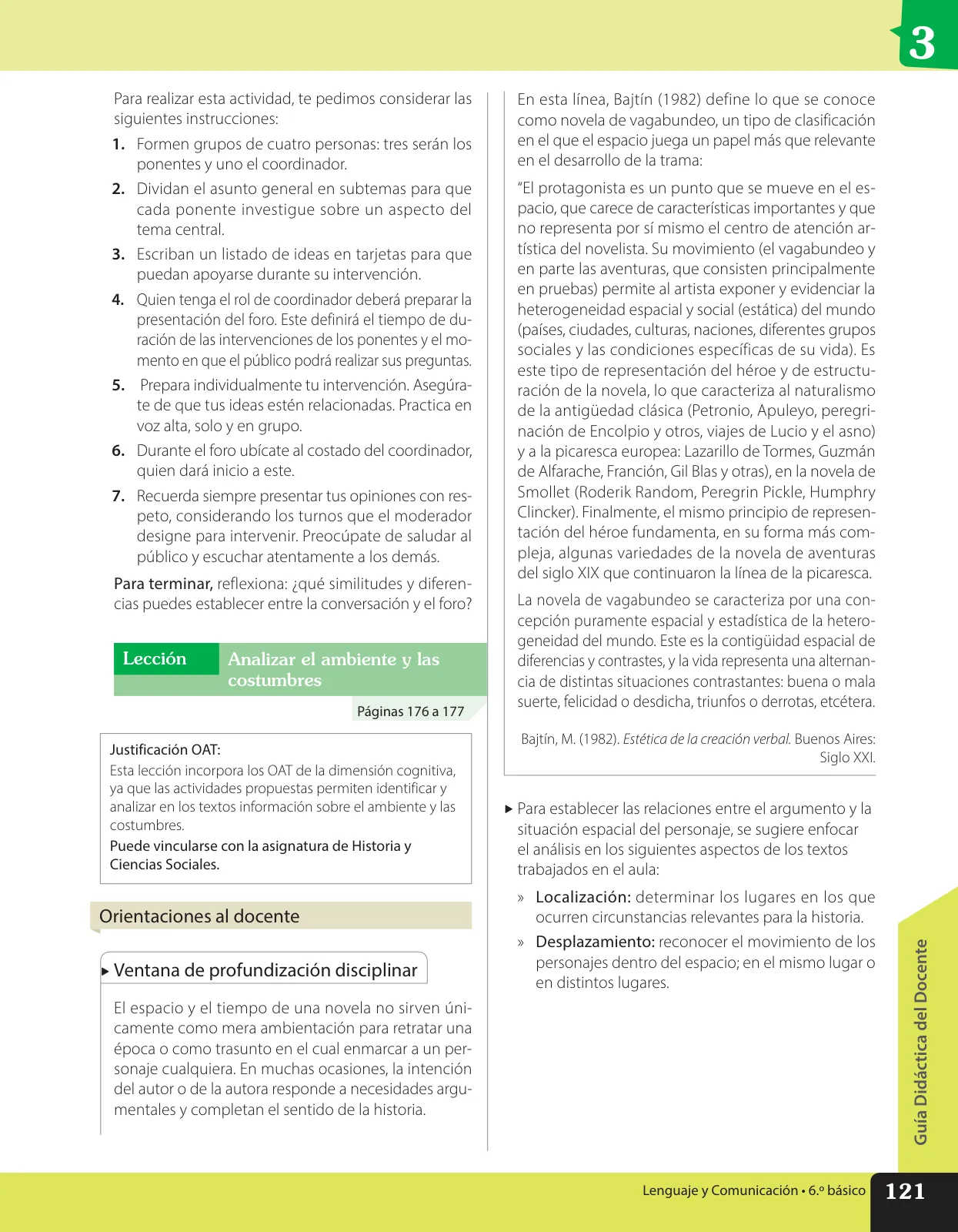 Miniatura página 34 de Lenguaje y Comunicación – Sexto Básico | Texto del Estudiante MINEDUC – Descargar PDF · 2024