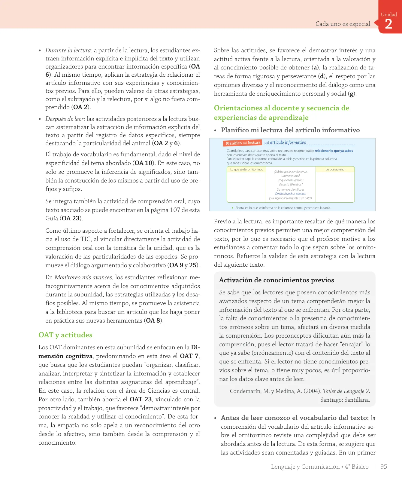 Página 141 de Lenguaje y Comunicación – Cuarto Básico | Texto del Estudiante MINEDUC – Descargar PDF · 2024