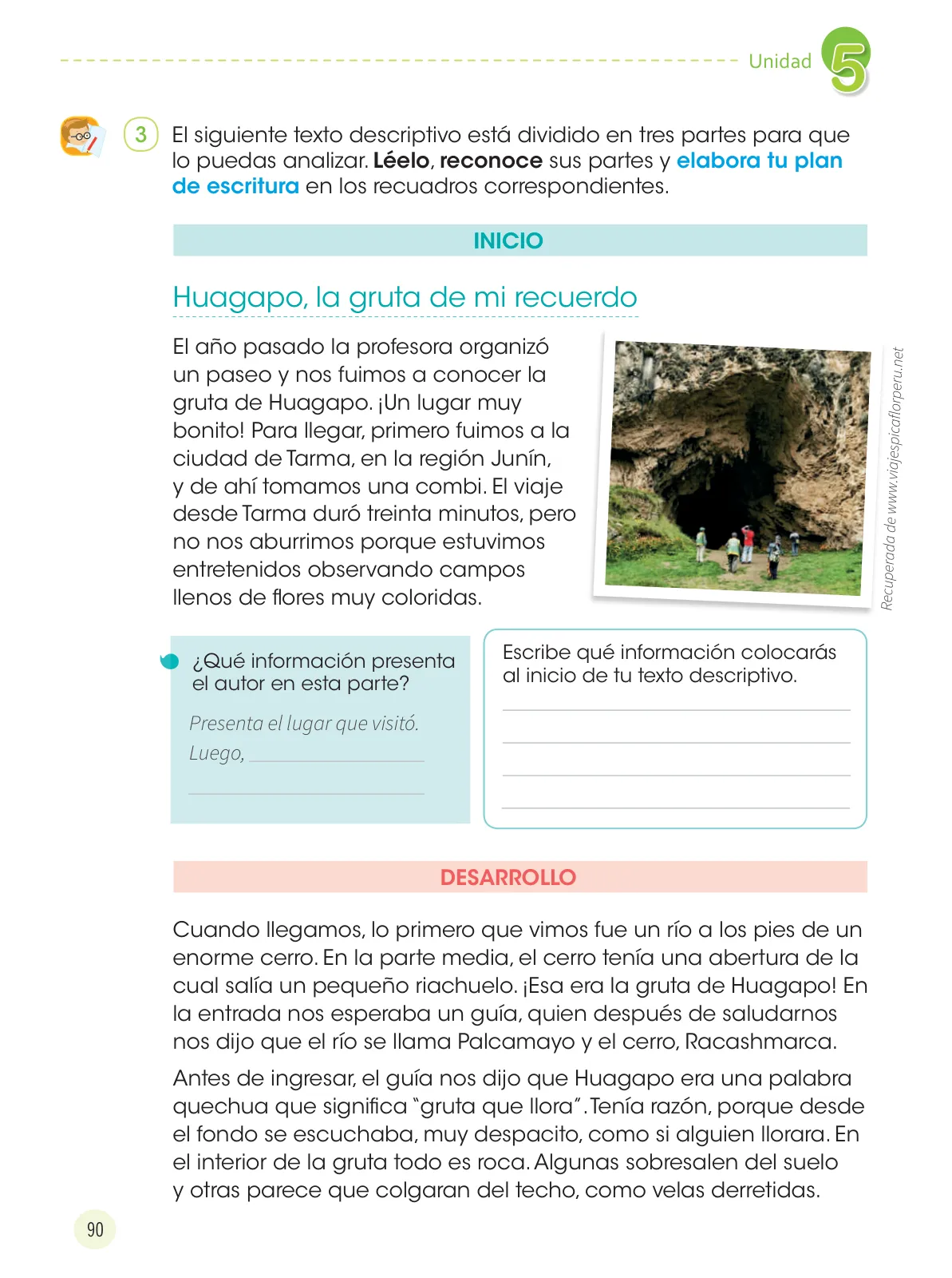 Miniatura página 92 de Comunicación 4 : cuaderno de trabajo para cuarto grado de Educación Primaria 2019 · 2019