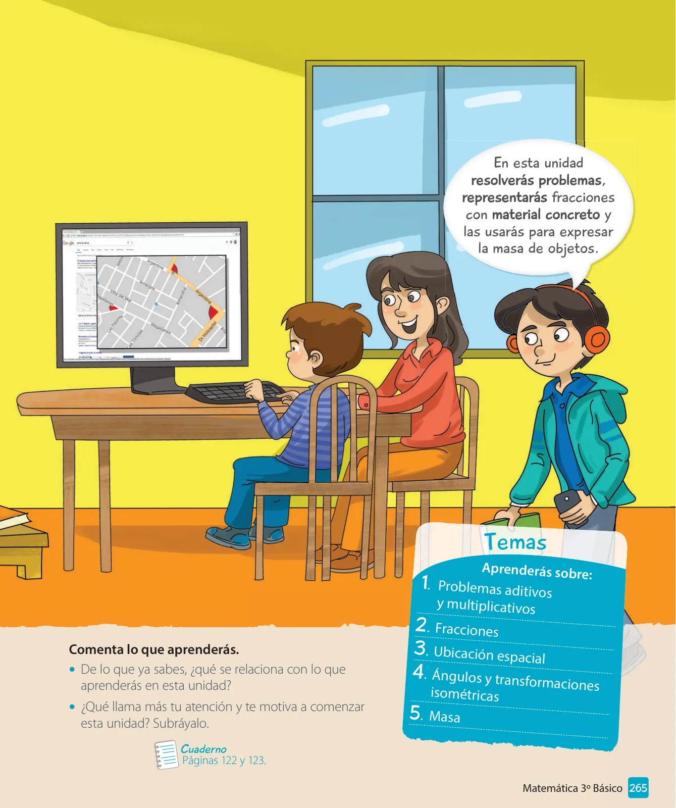 Página 267 de Matemática – Tercero Básico | Texto del Estudiante MINEDUC – Descargar PDF · 2024