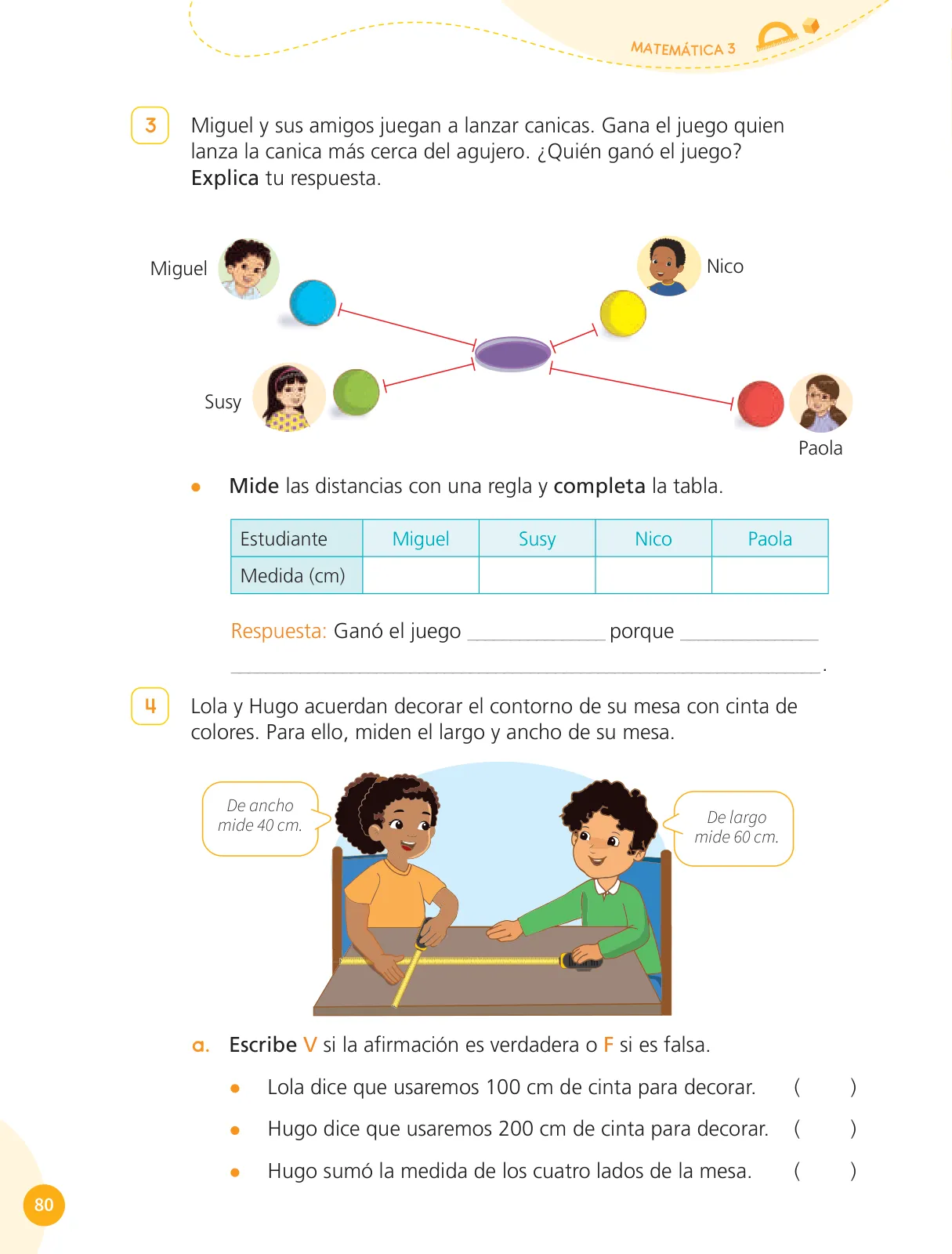 Miniatura página 82 de Cuadernillo de Matemática 3, tercer grado de Primaria · 2023