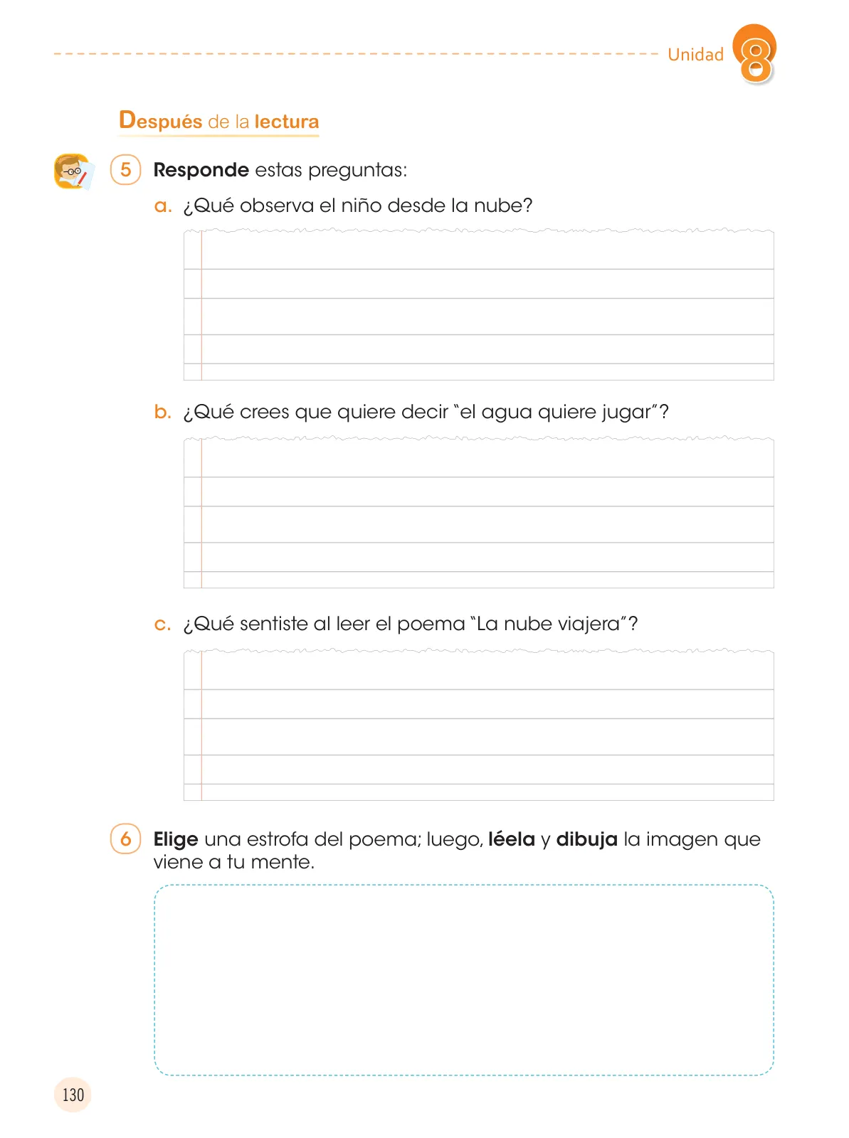 Página 132 de Comunicación 3 : cuaderno de trabajo para tercer grado de Educación Primaria 2019 · 2019