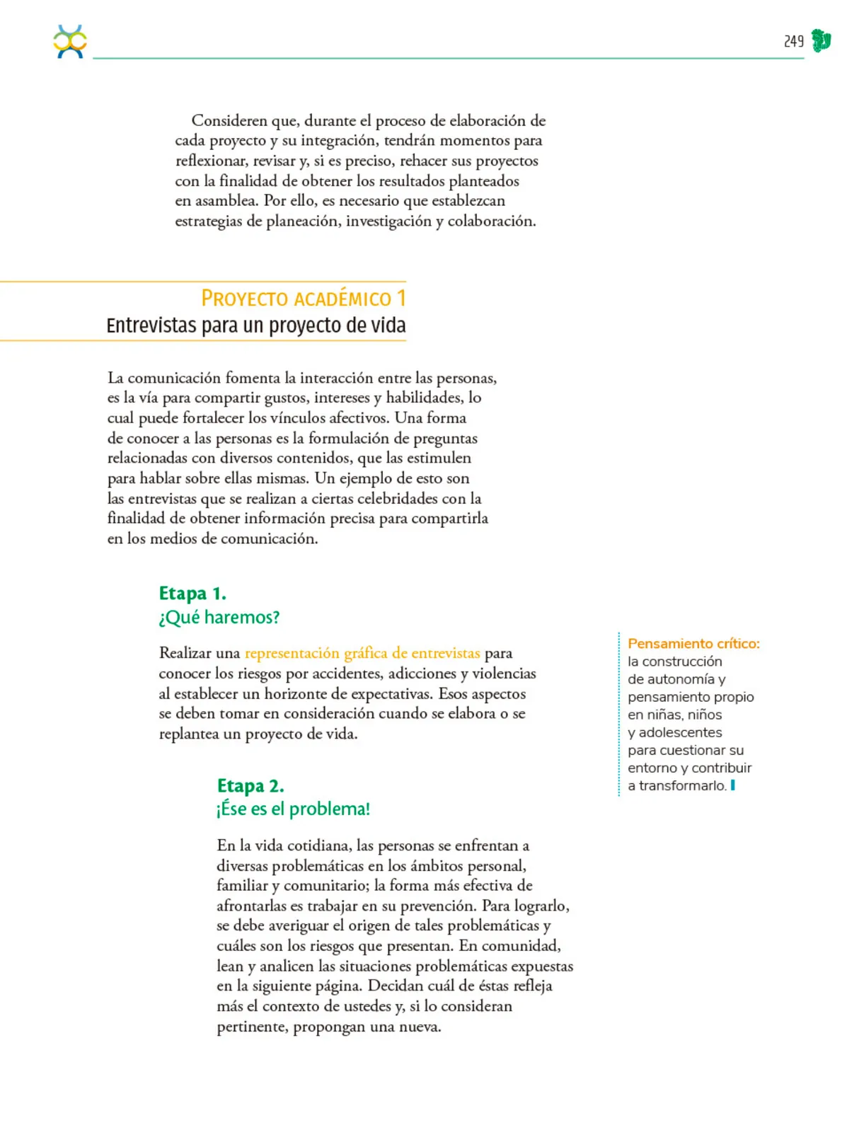 Página 250 de Colección Sk´asolil. Nuestro libro de Proyectos. Tomo I.    Libro de Educación Telesecundaria Grado 2°  Ciclo Escolar 2025 - 2026