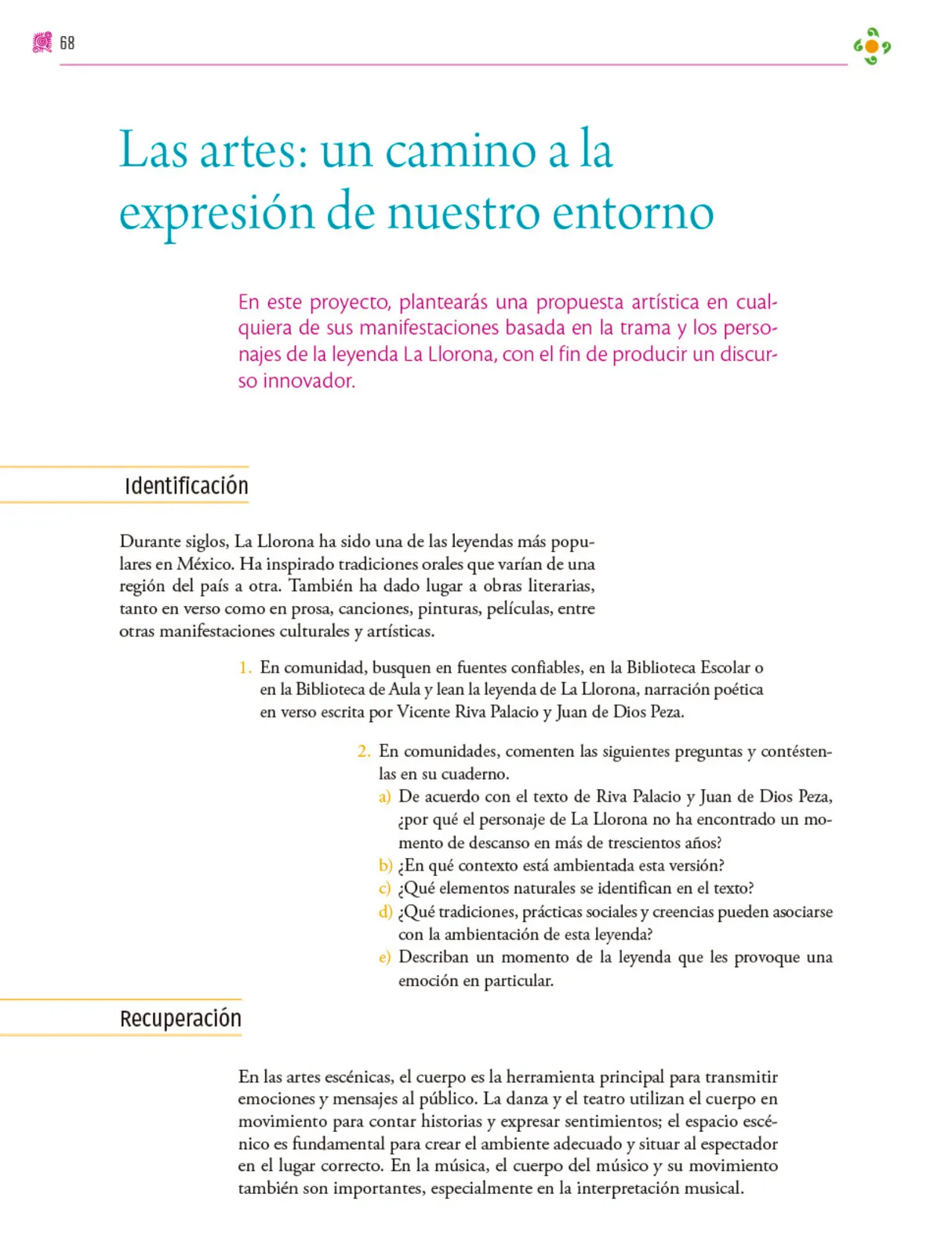Página 69 de Colección Sk´asolil. Nuestro libro de proyectos. Libro de Educación Secundaria Grado 2° Ciclo Escolar 2025 - 2026