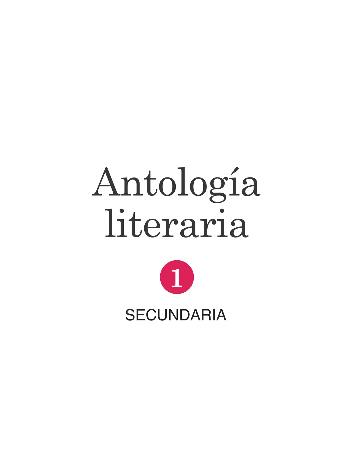 Página 3 de Antología literaria 1 · 2019