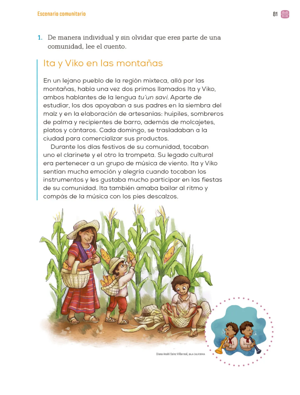 Página 84 de Proyectos Comunitarios.   Libro de Educación Primaria Grado 4°  Ciclo Escolar 2025 - 2026