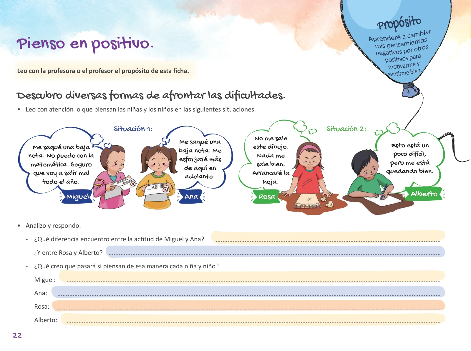 Miniatura página 24 de Cuadernillo de Tutoría Quinto Grado Educación Primaria 2019 · 2019