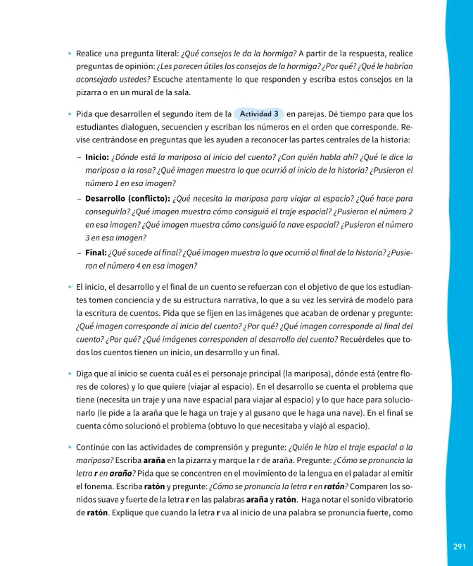 Página 292 de Lenguaje y Comunicación – Primero Básico | Texto del Estudiante MINEDUC – Descargar PDF · 2024