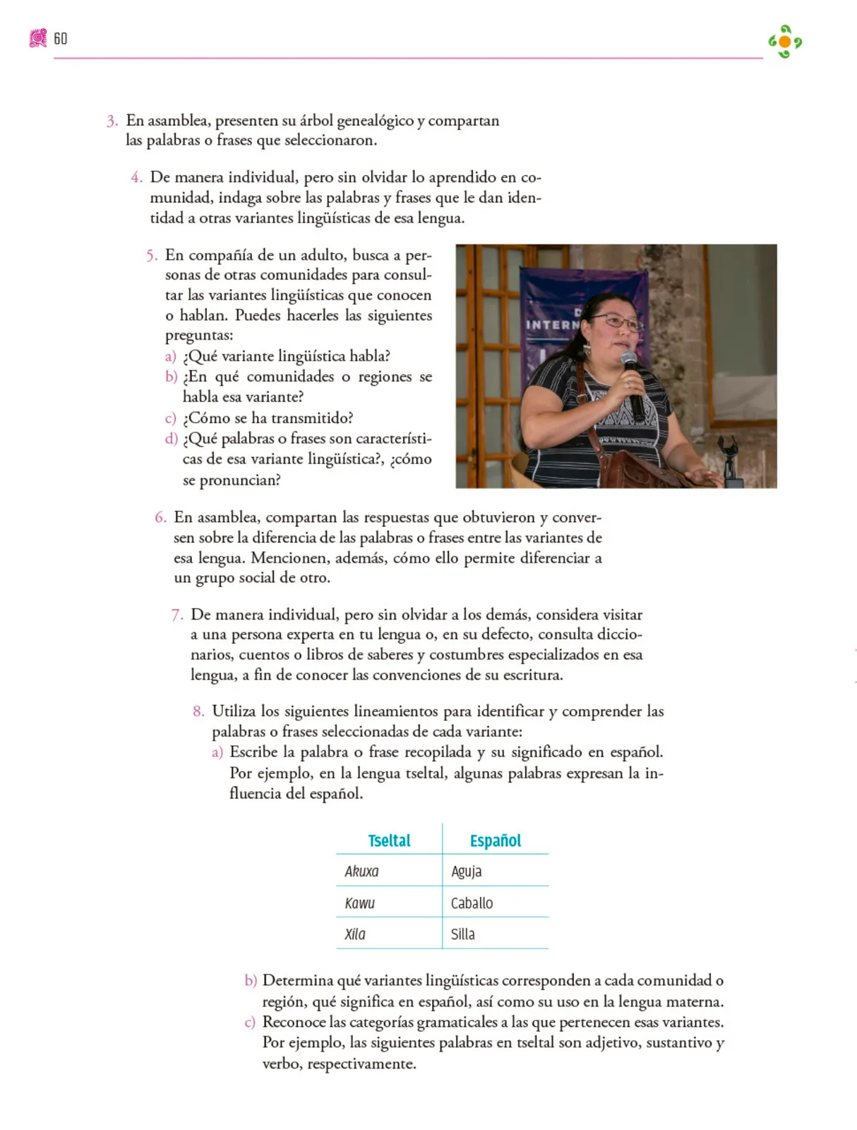 Miniatura página 61 de Colección Ximhai. Nuestro libro de proyectos.   Libro de Educación Secundaria Grado 1°  Ciclo Escolar 2025 - 2026