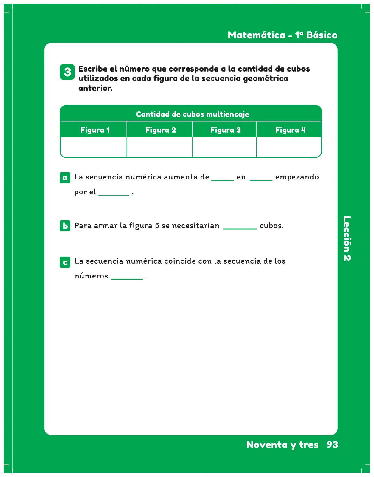 Página 95 de Matemática – Segundo Básico | Texto del Estudiante MINEDUC – Descargar PDF · 2024