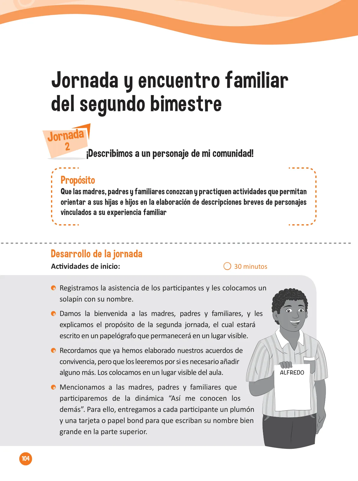 Miniatura página 106 de Guía para el trabajo docente con las familias del ciclo IV de Primaria · 2016