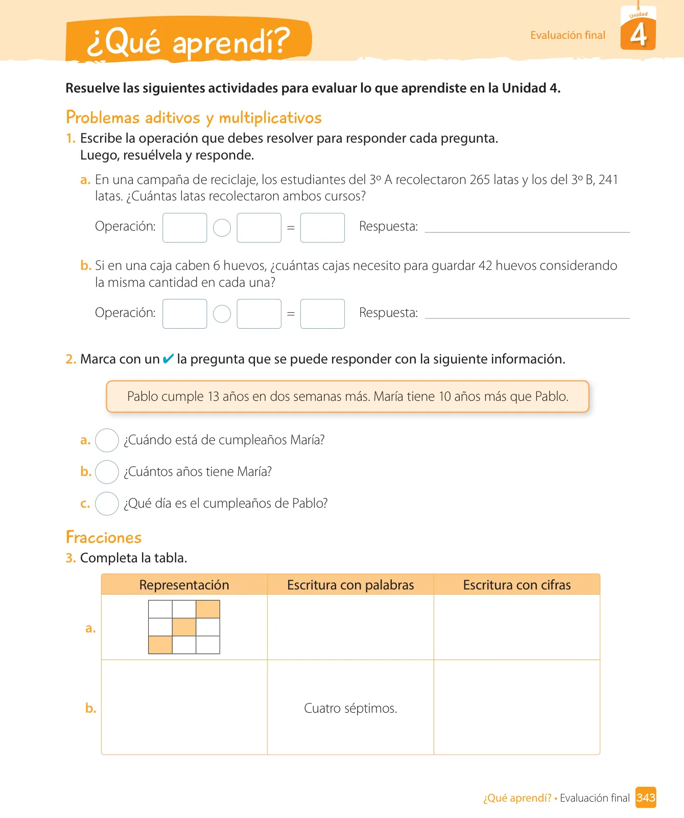 Miniatura página 345 de Matemática – Tercero Básico | Texto del Estudiante MINEDUC – Descargar PDF · 2024