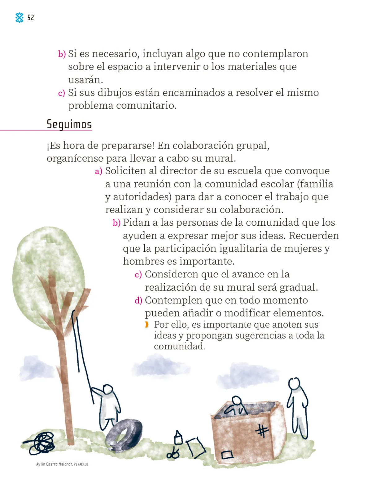 Página 53 de Proyectos Comunitarios.   Libro de Educación Primaria Grado 1°  Ciclo Escolar 2025 - 2026