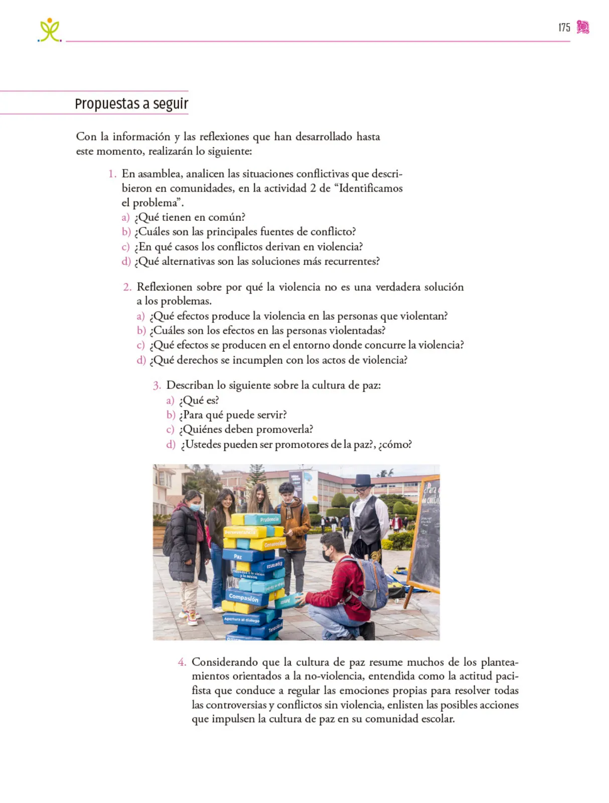 Miniatura página 176 de Colección Ximhai. Nuestro libro de proyectos.   Libro de Educación Secundaria Grado 1°  Ciclo Escolar 2025 - 2026