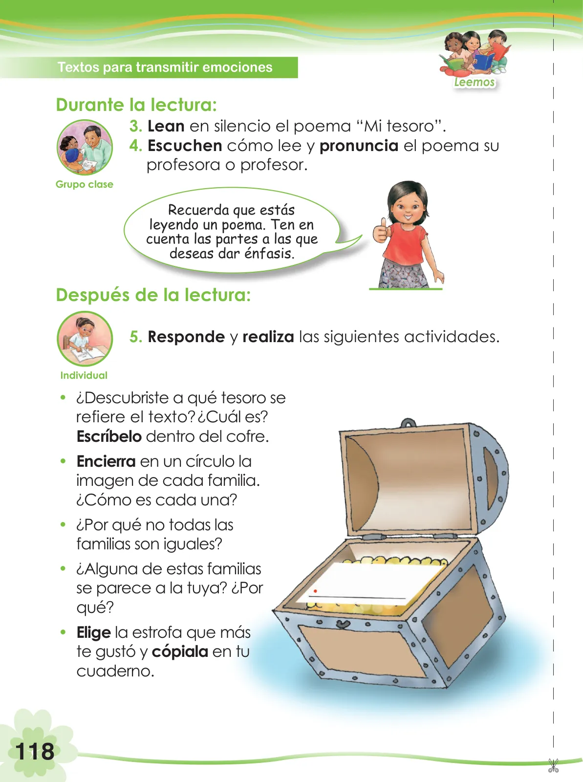 Miniatura página 120 de Comunicación 2 : cuaderno de trabajo para segundo grado de Educación Primaria 2019 · 2019