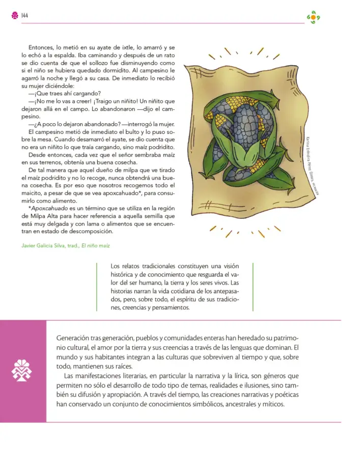 Página 145 de Colección Ximhai. Lenguajes. Libro de Educación Secundaria Grado 1° Ciclo Escolar 2025 - 2026