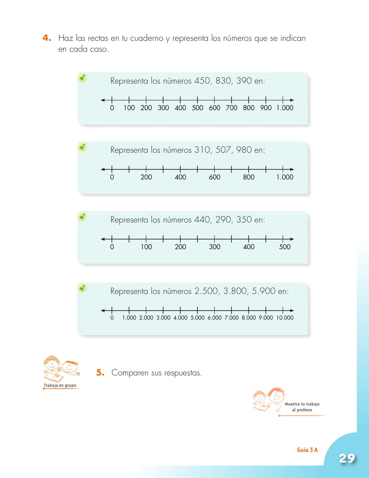 Página 29 de Matematica 3° · Cartilla 01