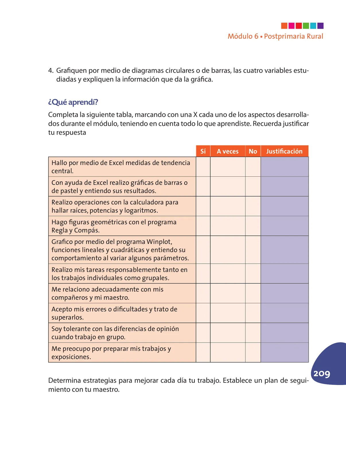 Página 210 de Matematica 9° · Postprimaria