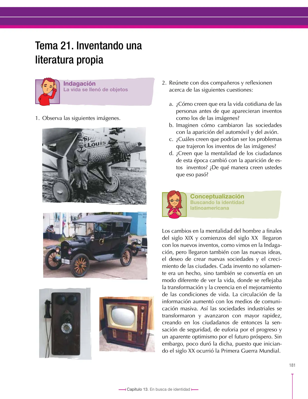 Página 181 de Lenguaje 9° · Secundaria Activa
