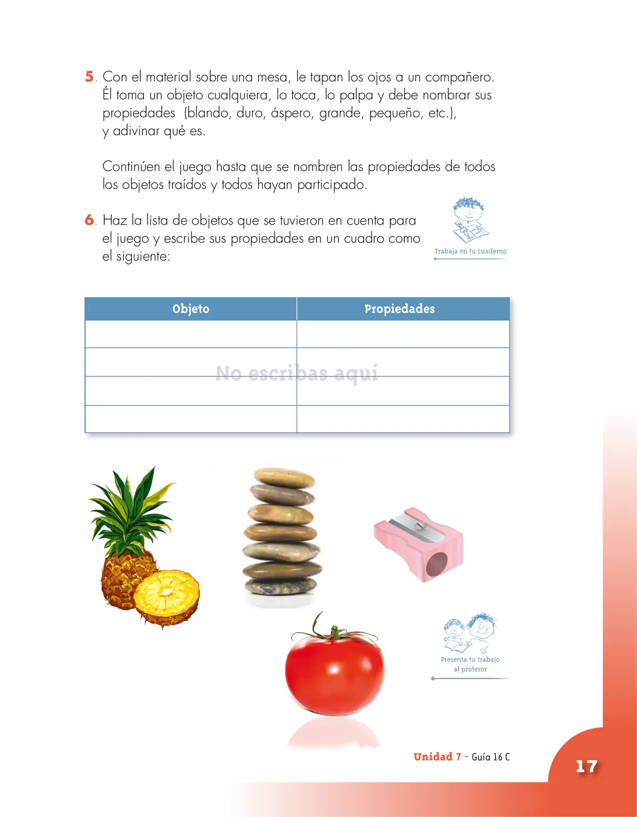 Miniatura página 17 de Ciencias Naturales 3° · Cartilla 03