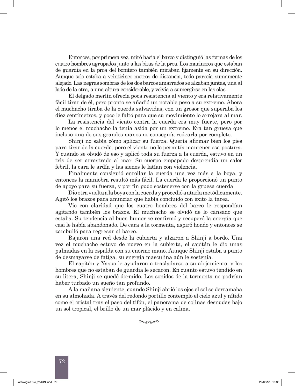 Página 73 de Antología literaria 3 · 2018