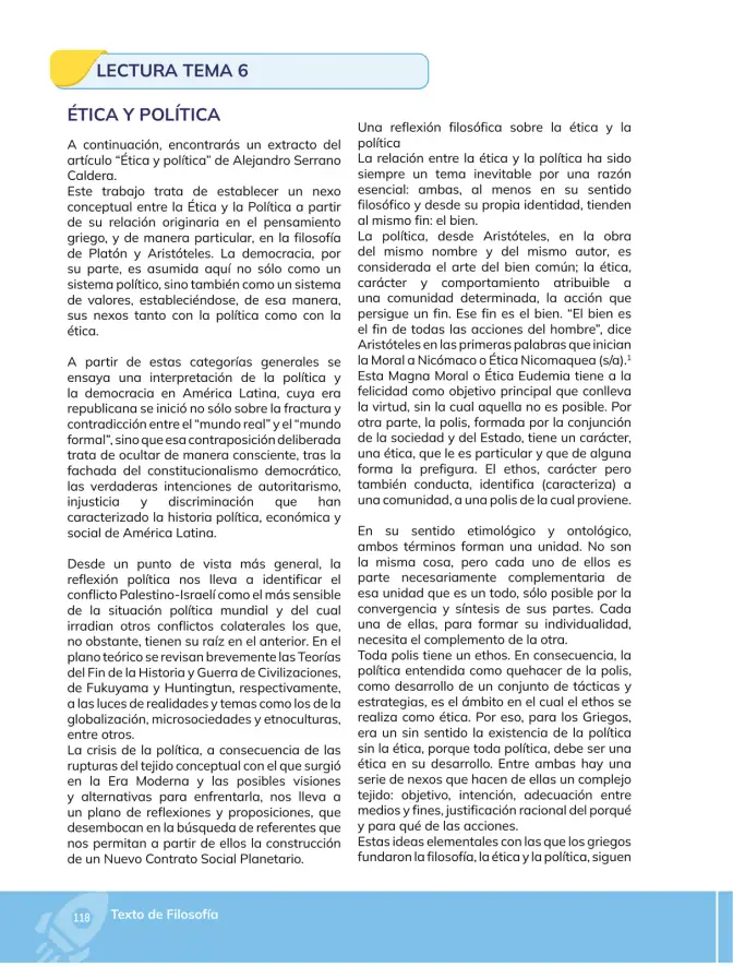 Página 119 de Filosofia 1° · Bgu 1 Filosofia 2024 · 2024