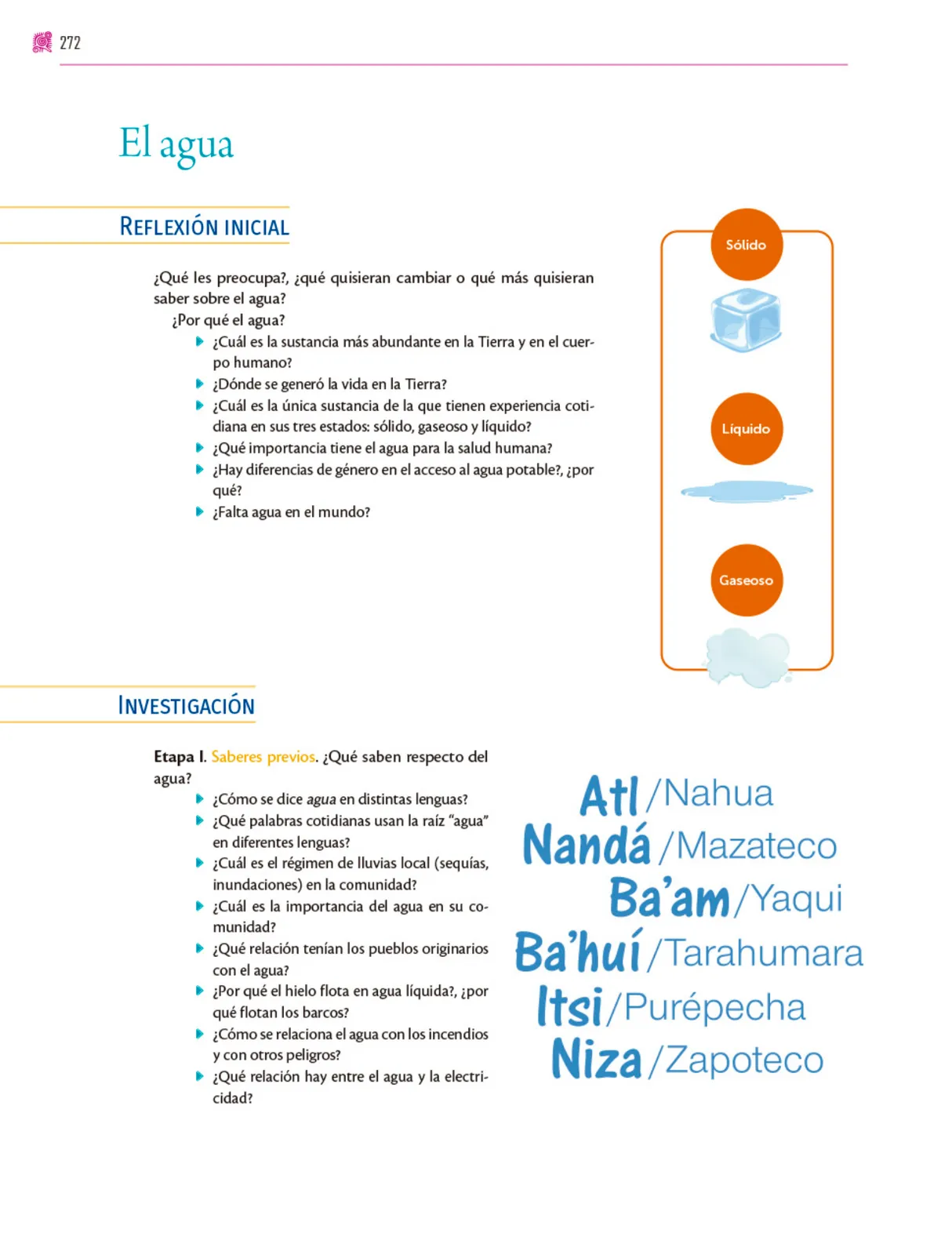 Página 273 de Colección Nanahuatzin. Nuestro libro de proyectos. Libro de Educación Secundaria Grado 3° Ciclo Escolar 2025 - 2026