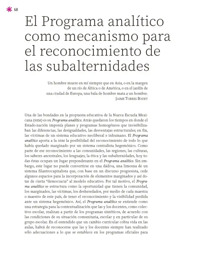 Página 69 de Un libro sin recetas para la maestra y el maestro. Fase 6. Libro de Educación Telesecundaria Grado 1°, 2°, 3° Ciclo Escolar 2025 - 2026