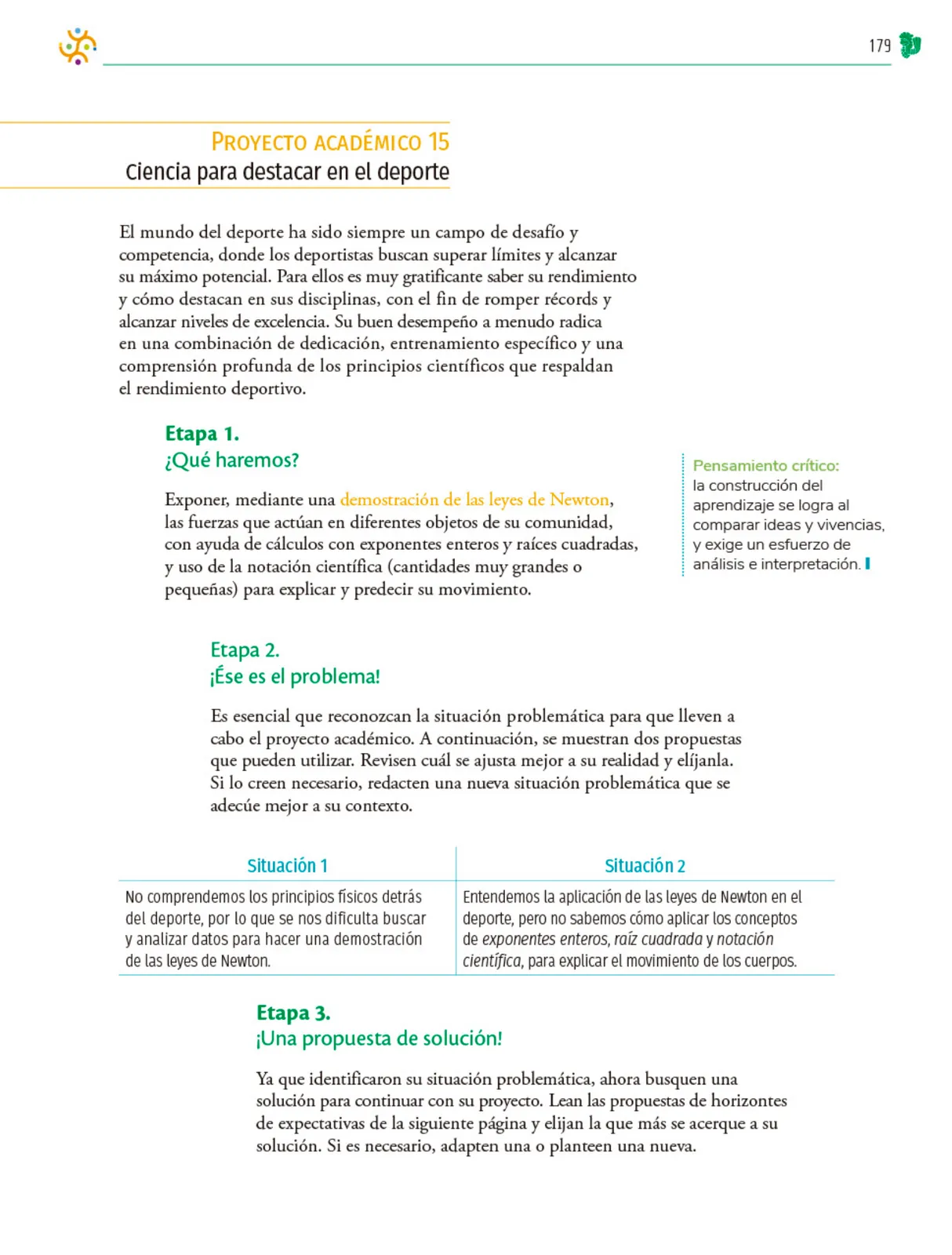 Página 180 de Colección Sk´asolil. Nuestro libro de Proyectos. Tomo I. Libro de Educación Telesecundaria Grado 2° Ciclo Escolar 2025 - 2026