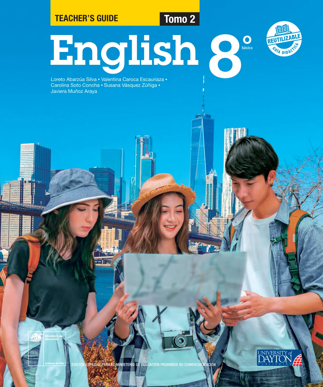 Portada de Inglés – Octavo Básico | Student’s Book MINEDUC – Descargar PDF · 2024