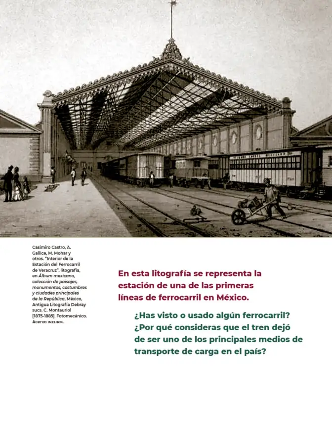 Página 189 de Historia del pueblo mexicano. Libro de Educación Secundaria Grado 1° Ciclo Escolar 2025 - 2026
