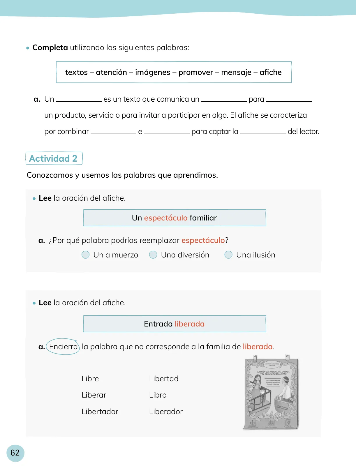 Página 63 de Lenguaje y Comunicación – Cuarto Básico | Texto del Estudiante MINEDUC – Descargar PDF · 2024