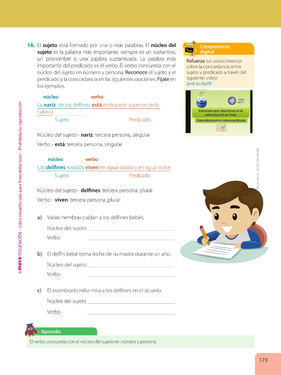 Miniatura página 175 de Lengua Y Literatura · 6 EGB · 2025