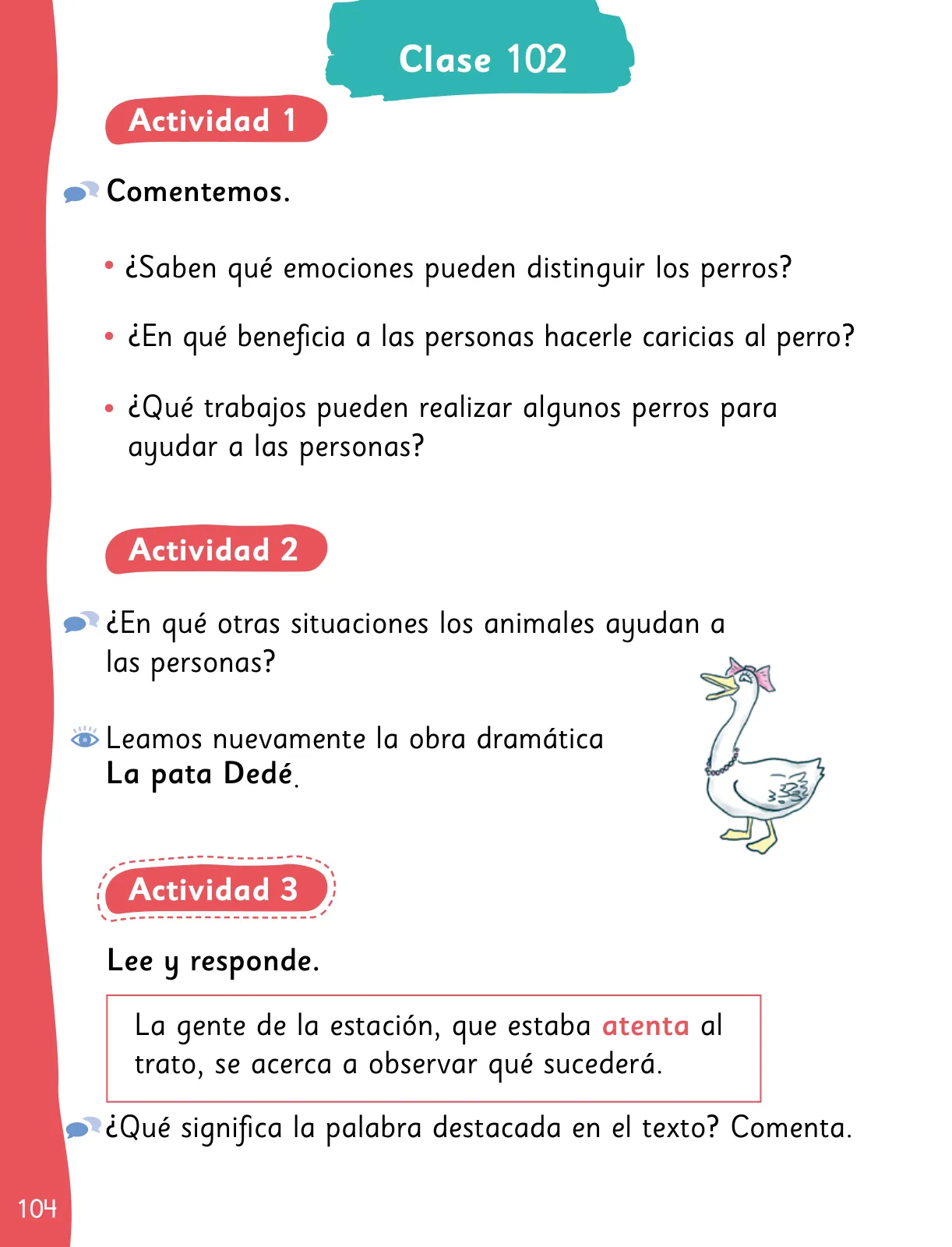 Miniatura página 106 de Lenguaje y Comunicación – Segundo Básico – Texto del Estudiante MINEDUC – Descargar PDF · 2024