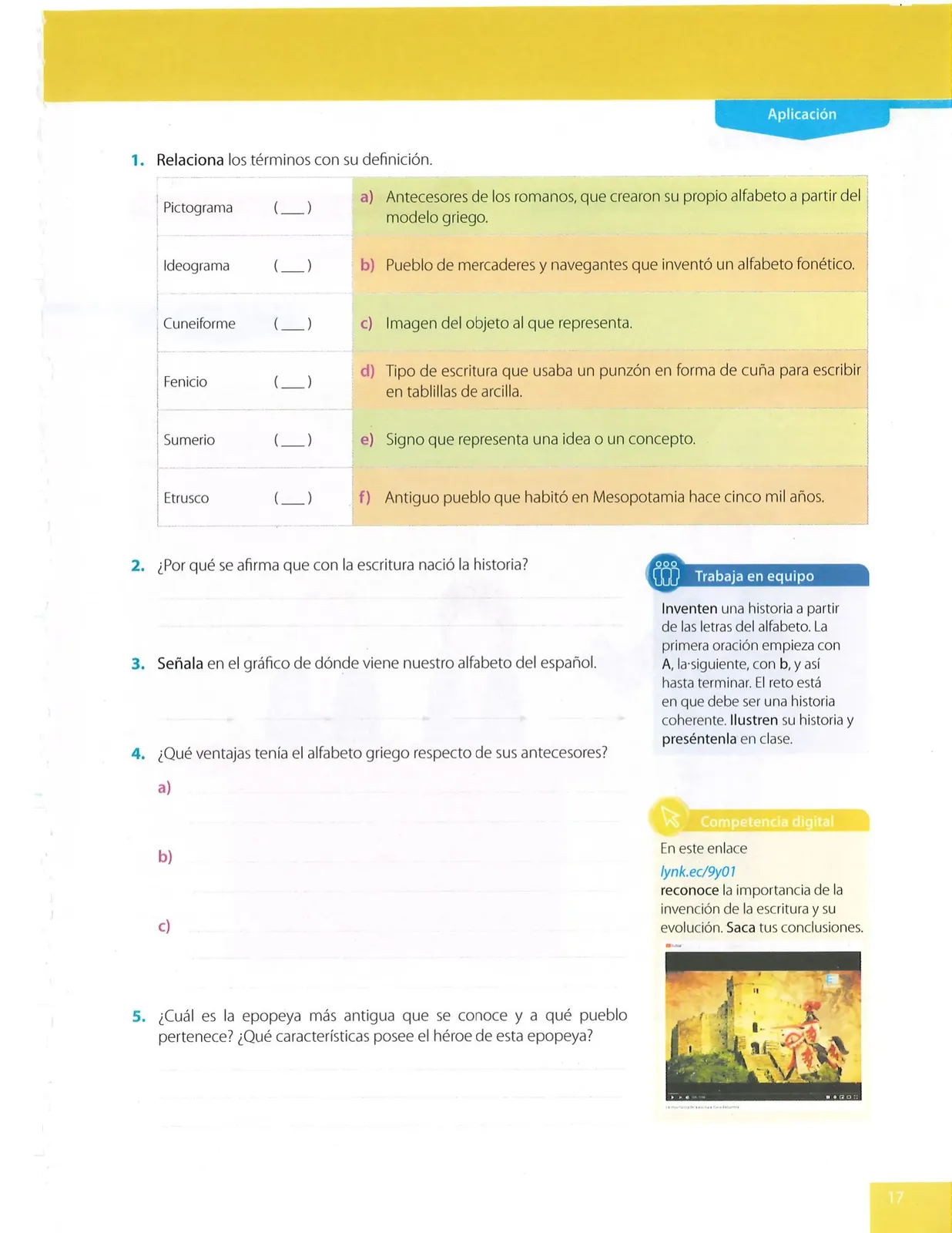 Página 17 de Lengua Y Literatura · 9 EGB · 2025