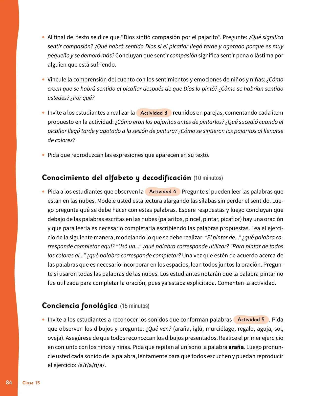 Miniatura página 85 de Lenguaje y Comunicación – Primero Básico | Texto del Estudiante MINEDUC – Descargar PDF · 2024