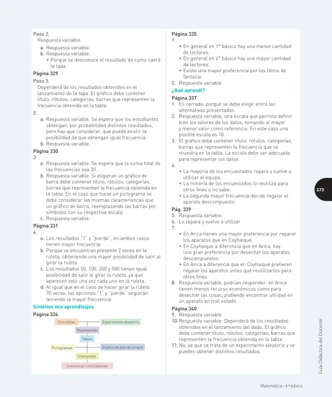 Página 288 de Matemática – Cuarto Básico | Texto del Estudiante MINEDUC – Descargar PDF · 2024