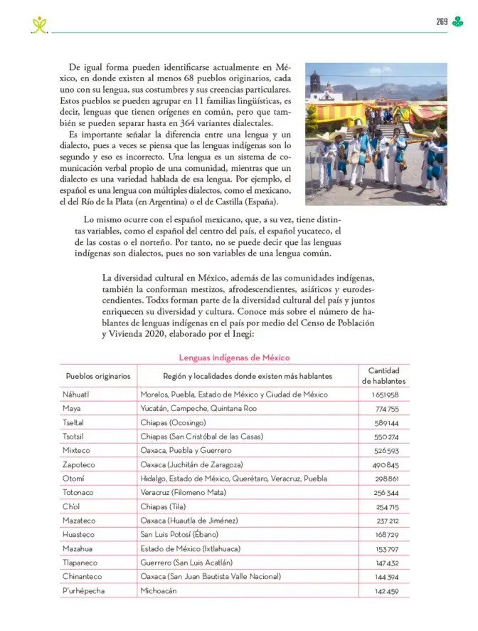 Página 270 de Colección Ximhai. Ética, naturaleza y sociedades. Libro de Educación Telesecundaria Grado 1° Ciclo Escolar 2025 - 2026