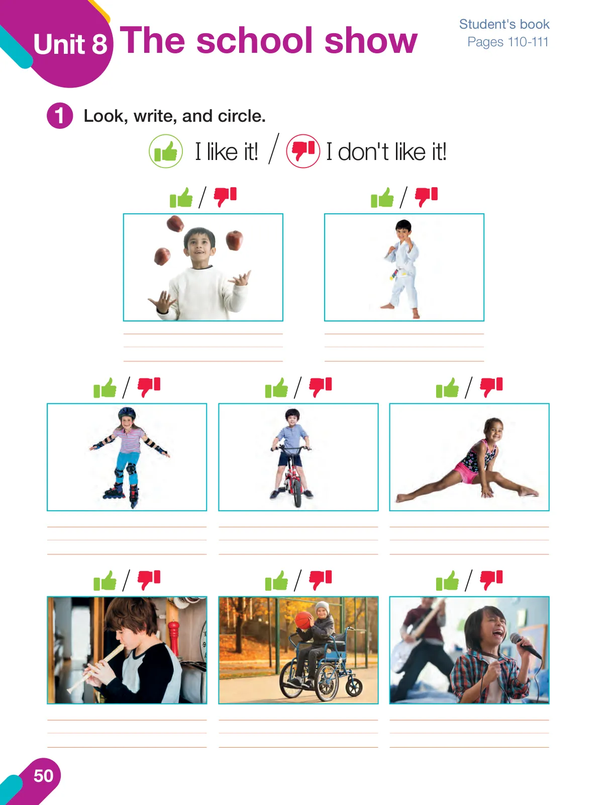 Miniatura página 52 de Inglés – Segundo Básico | Texto del Estudiante MINEDUC – Descargar PDF · 2024