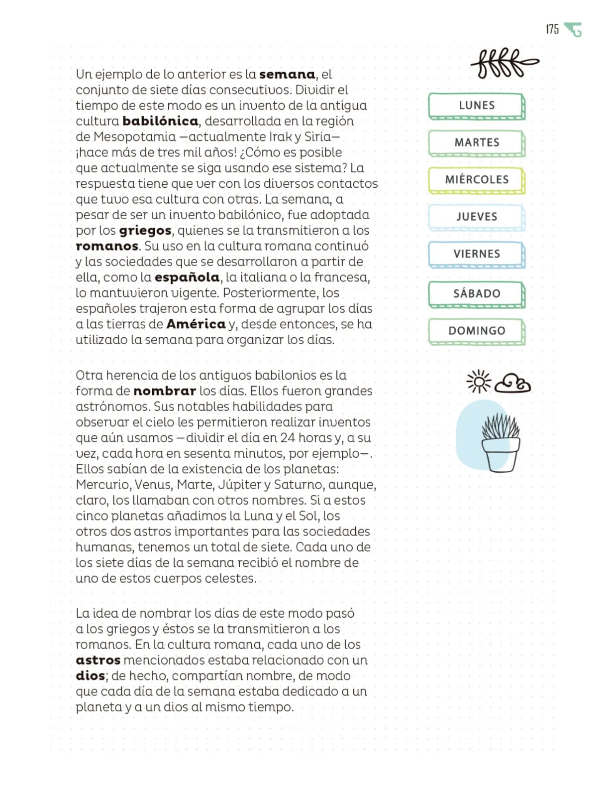 Página 176 de Múltiples lenguajes. Libro de Educación Primaria Grado 6° Ciclo Escolar 2025 - 2026