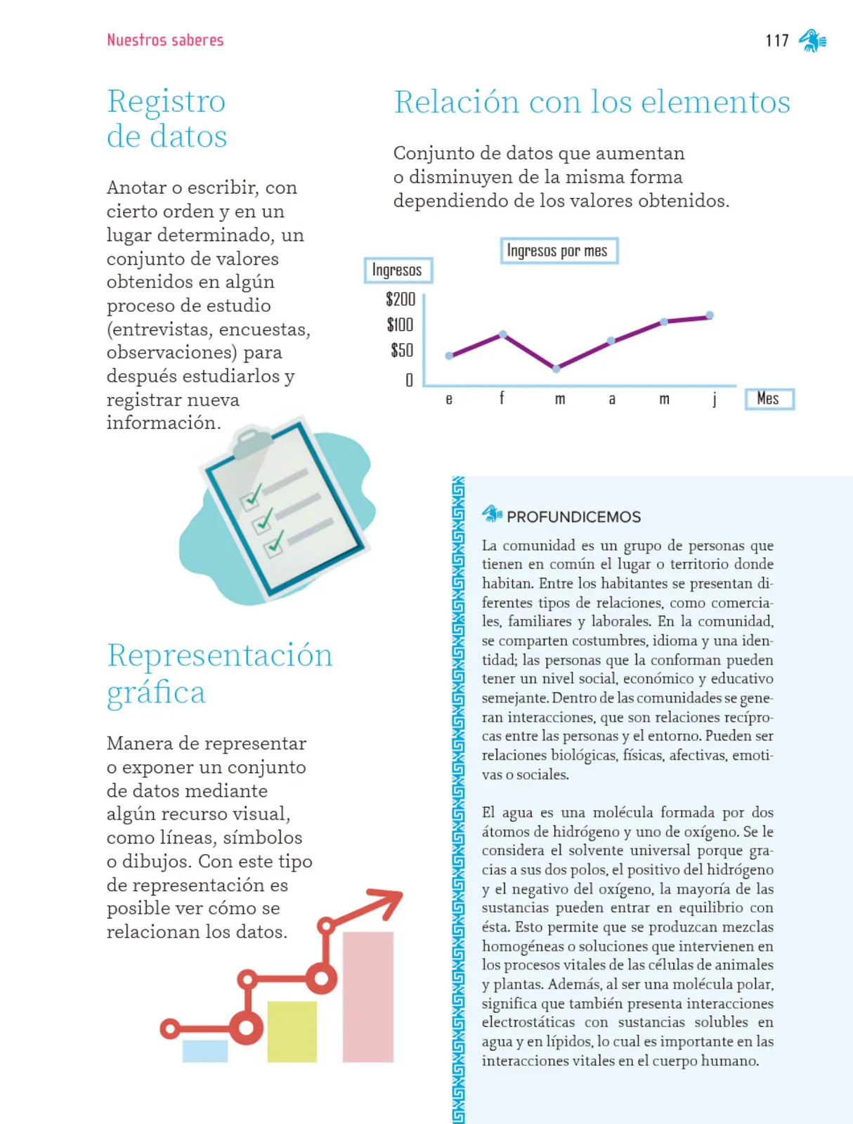 Página 118 de Nuestros saberes: Libro para alumnos, maestros y familia. Libro de Educación Primaria Grado 2° Ciclo Escolar 2025 - 2026