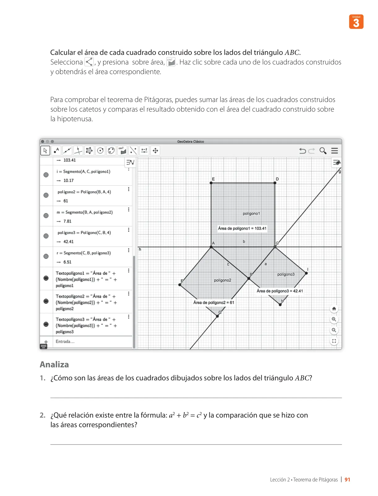 Miniatura página 93 de Matemática – Octavo Básico | Texto del Estudiante MINEDUC – Descargar PDF · 2024