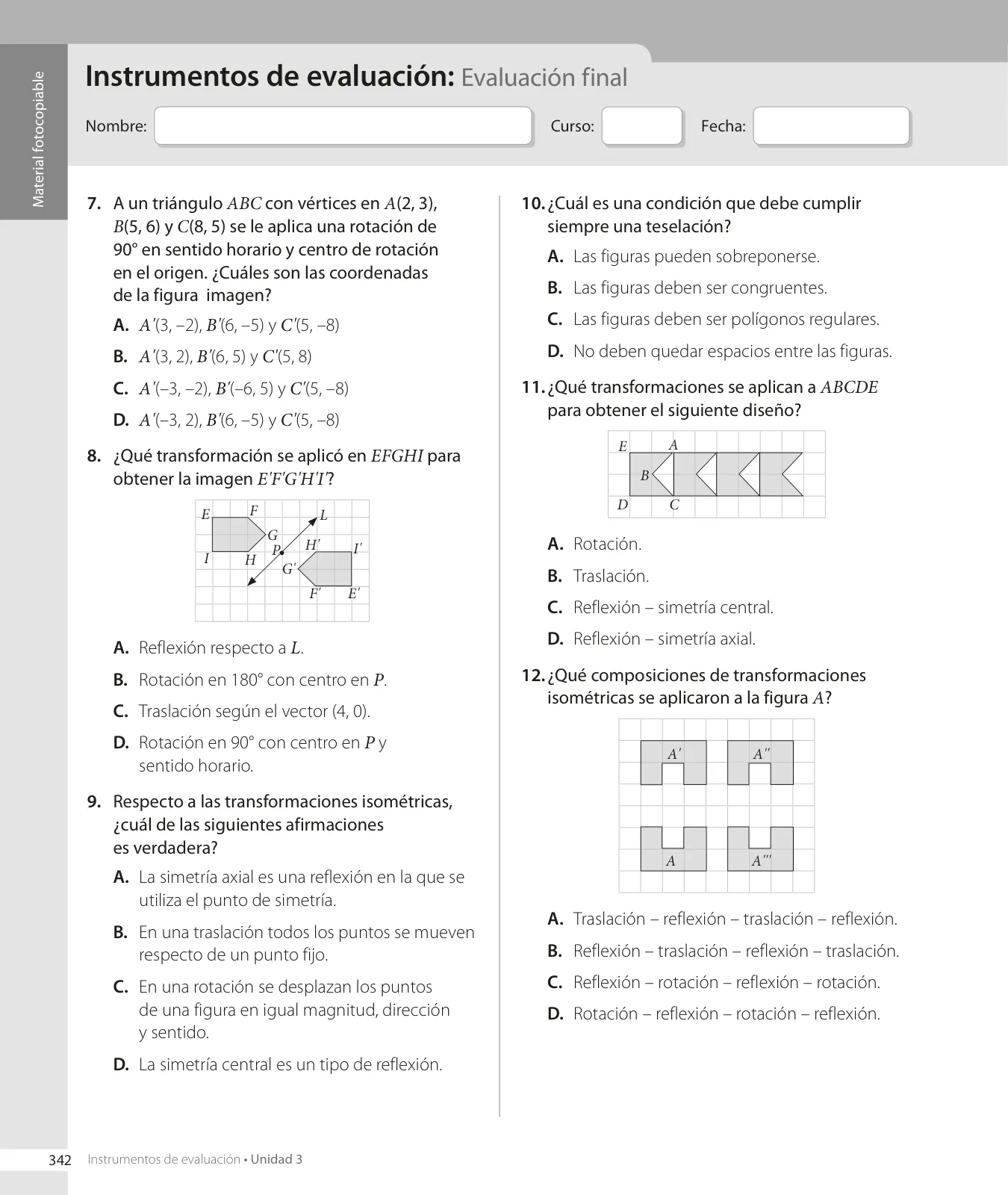 Miniatura página 120 de Matemática – Octavo Básico | Texto del Estudiante MINEDUC – Descargar PDF · 2024