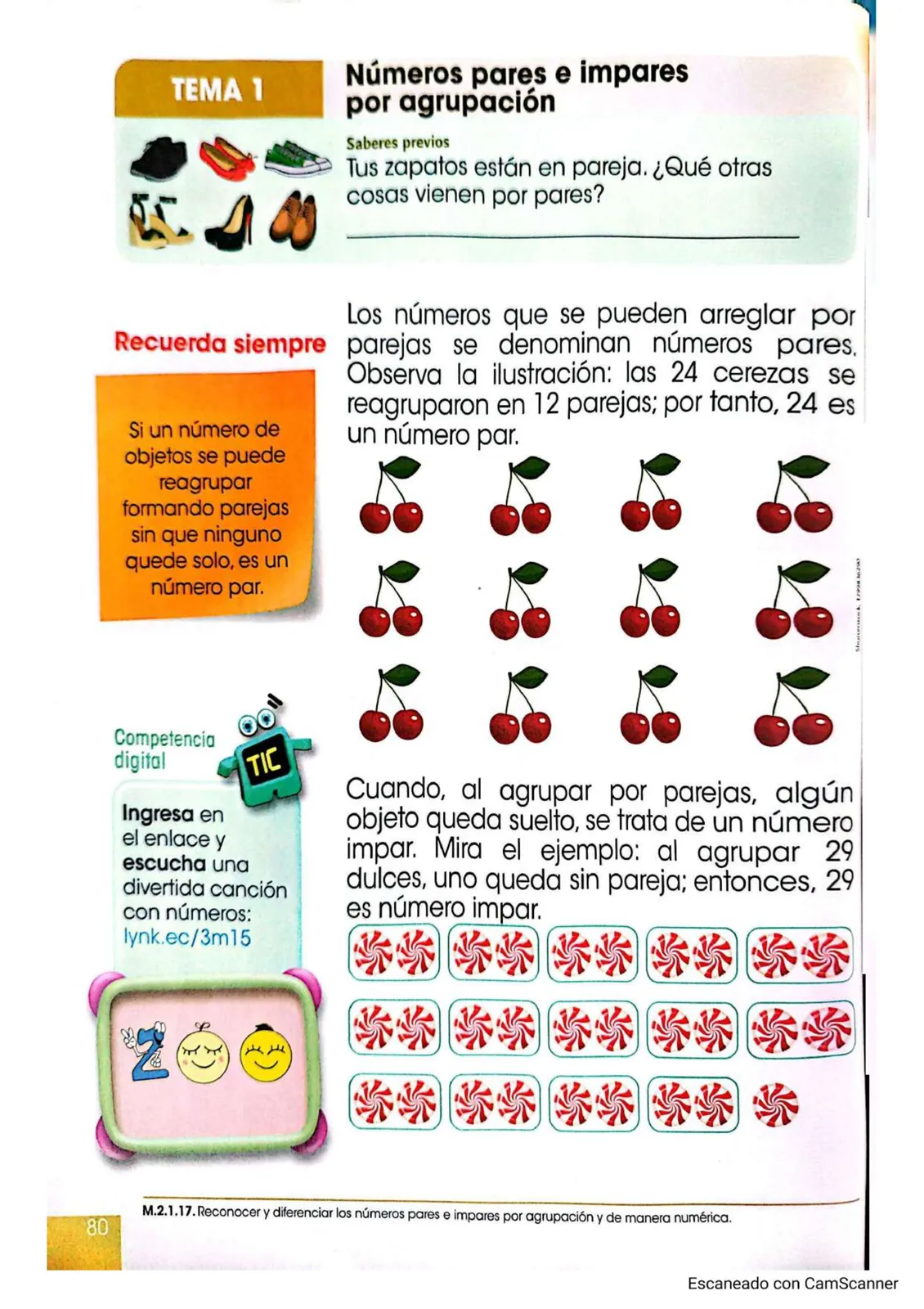 Página 74 de Matematica · 3 EGB · 2025