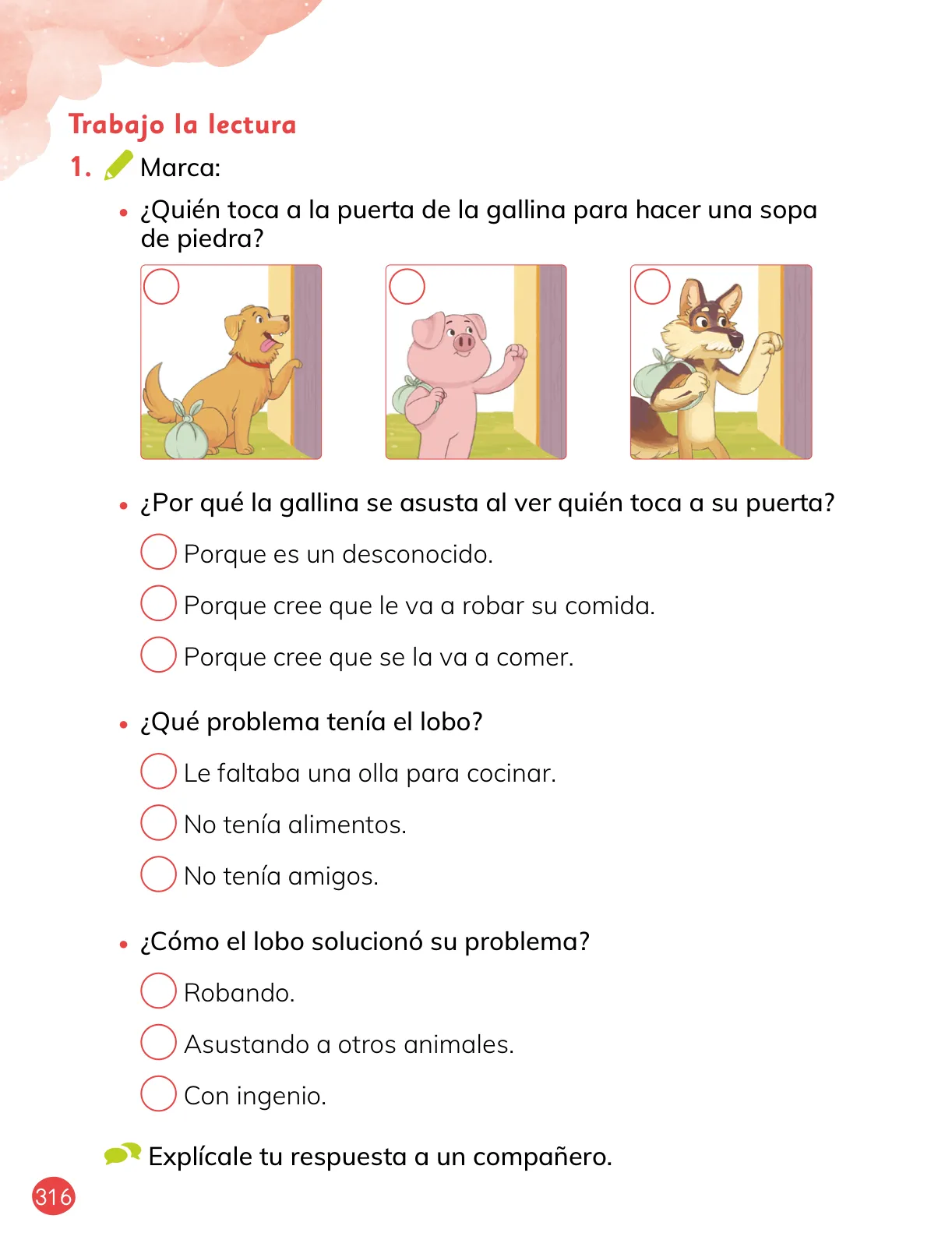 Página 46 de Lenguaje y Comunicación – Primero Básico | Texto del Estudiante MINEDUC – Descargar PDF · 2024
