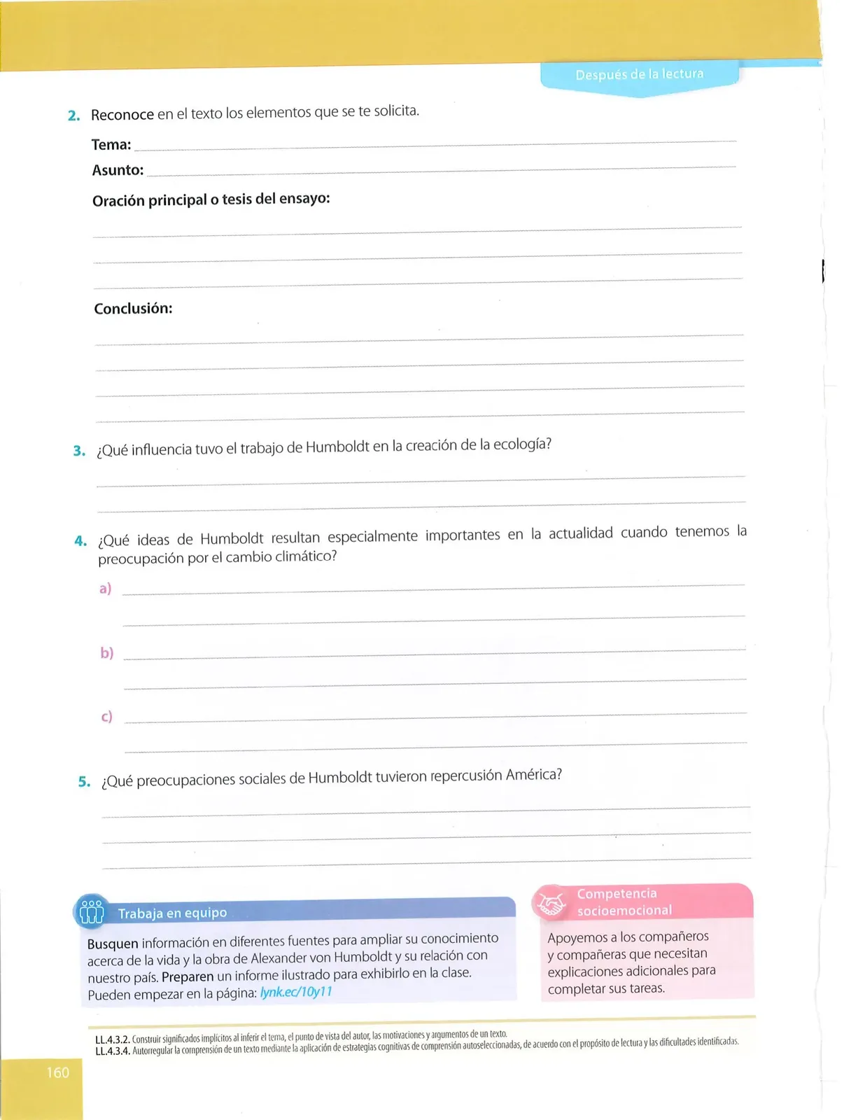 Miniatura página 160 de Lengua Y Literatura · 10 EGB · 2025